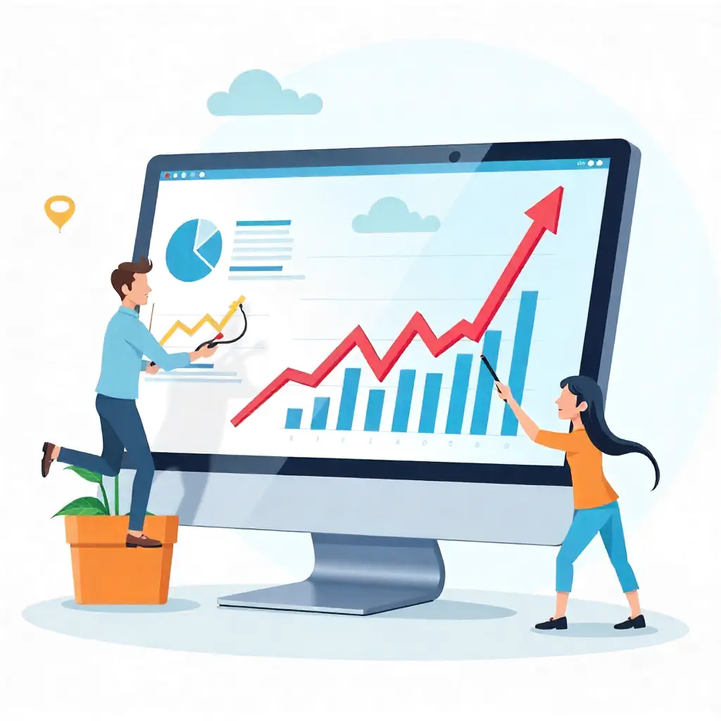 Small business growth through professional website development